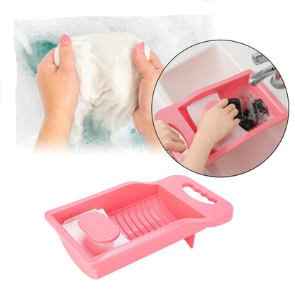 Mini washboard for delicate laundry