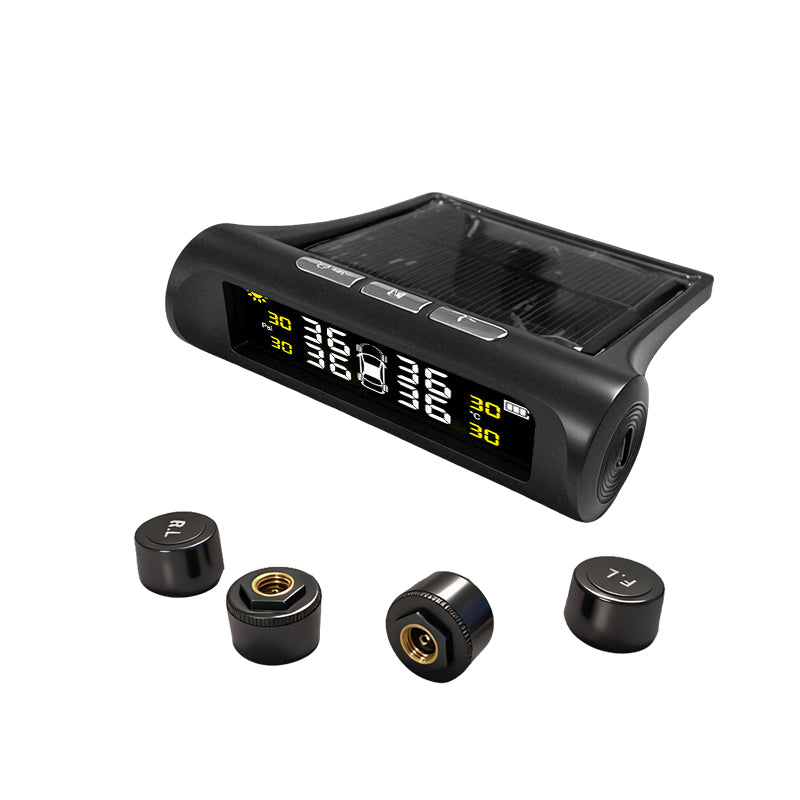 Solar Car Tire Pressure Monitor