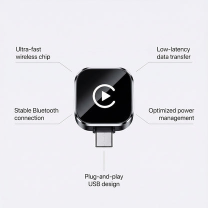 Allverto™ Wireless CarPlay & Android Auto Adapter