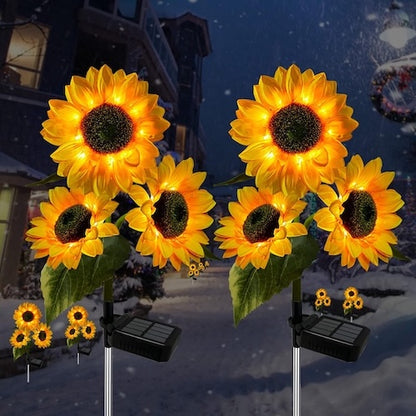 BloomGlow™ Sunflower Solar Lights