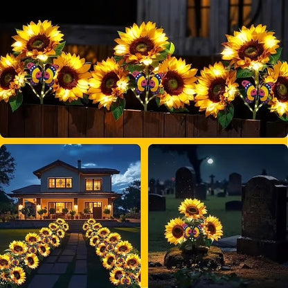 BloomGlow™ Sunflower Solar Lights